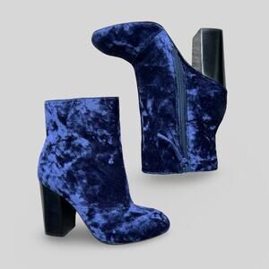 Rebecca Minkoff Blue Velvet Boots